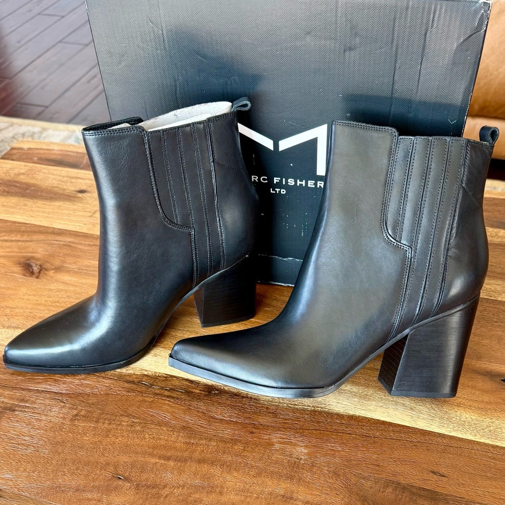 Marc Fisher LTD Black Dress Boots